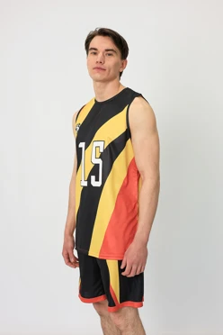 Купить баскетбольную форму Рассел мужскую с полной запечаткой "Strength 15"