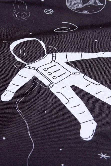 Сумка Ворд с ручками 45х33 см, с полной запечаткой "Cosmonaut"#3