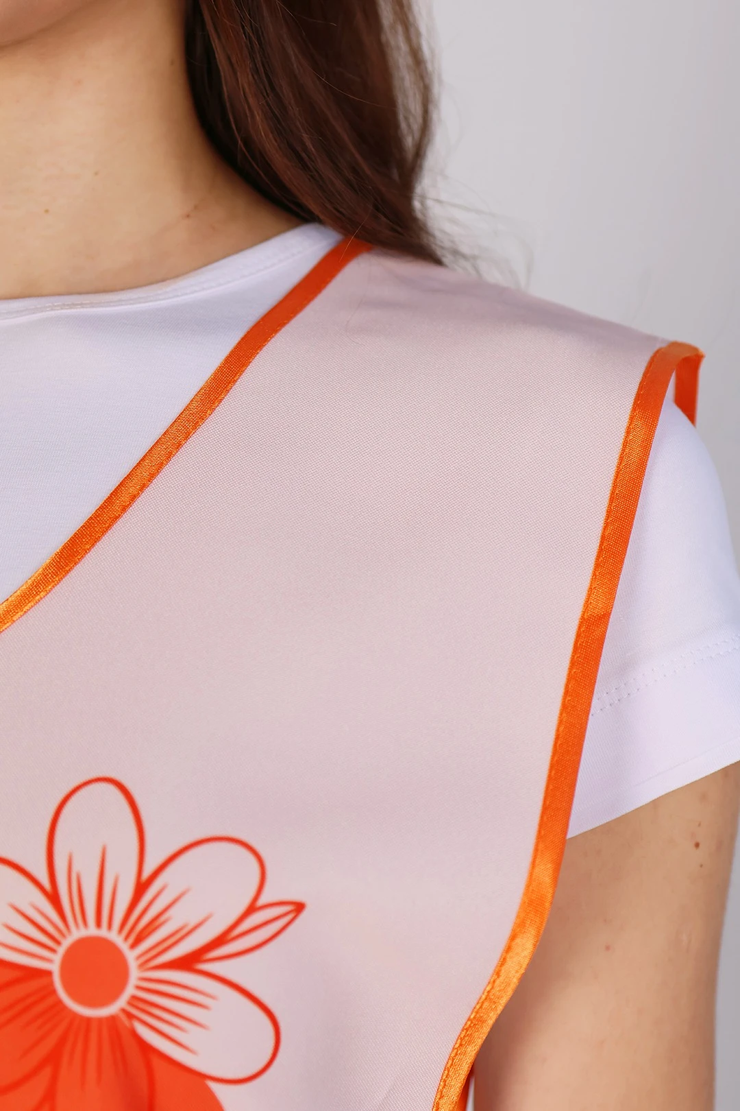 Фартук-накидка Флай 54х82 см, с полной запечаткой "Flower Gifts"#2 Фартук-накидка Флай 54х82 см, с полной запечаткой "Flower Gifts"#2