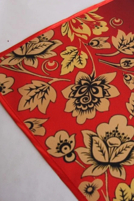 Передник Айс Бокс с прямым низом, с полной запечаткой "Taste of Russia"#1