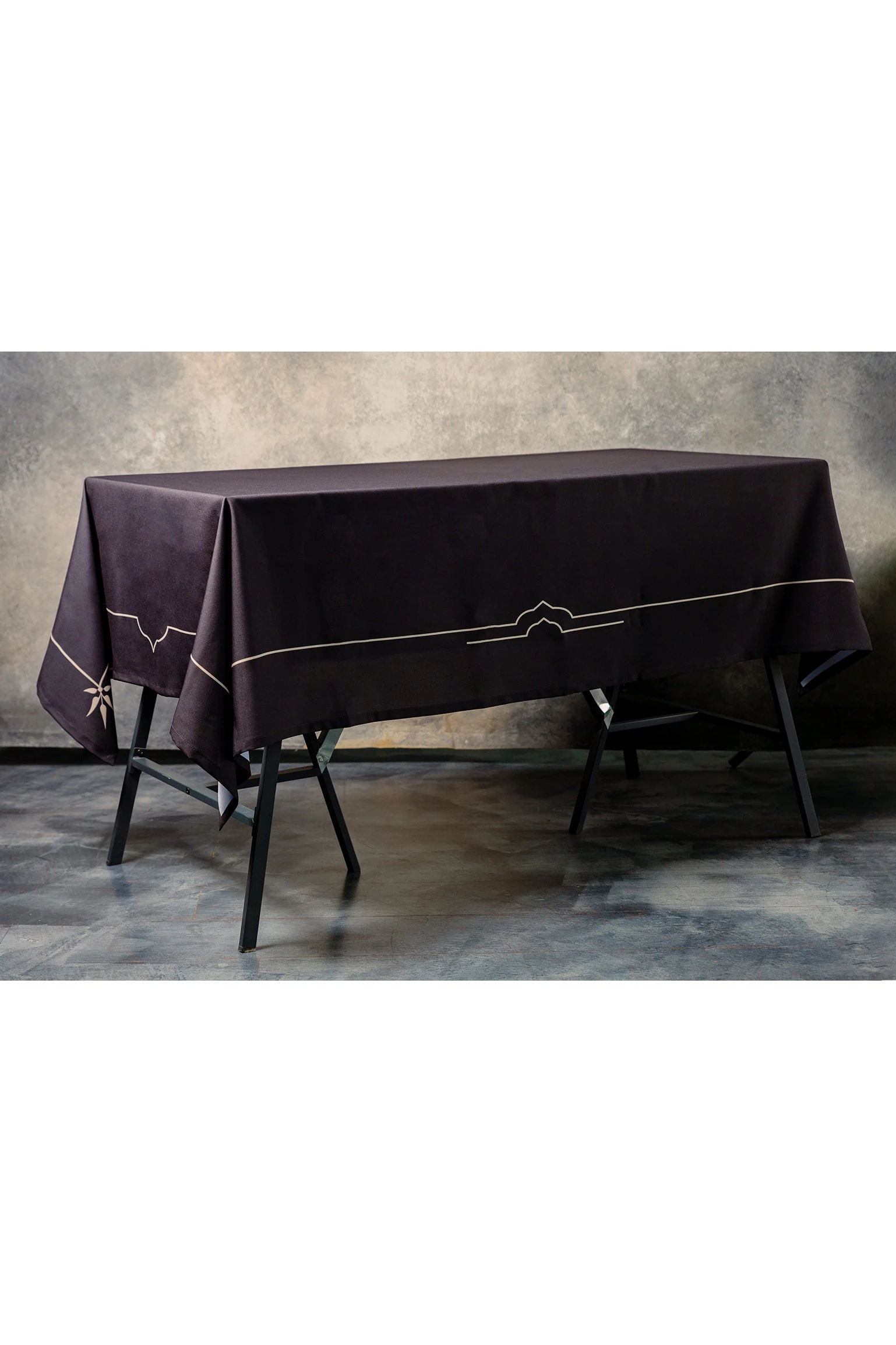 Скатерть прямоугольная 135х220 см, с полной запечаткой (полиэстер) "Chocolate"#2