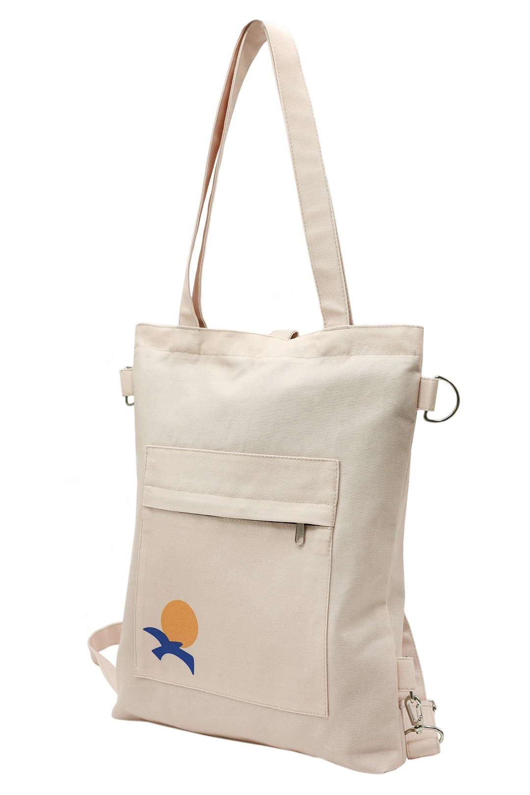 Сумка-рюкзак Бадди из саржи 33х38х4 см, печать с двух сторон "Afina"#2