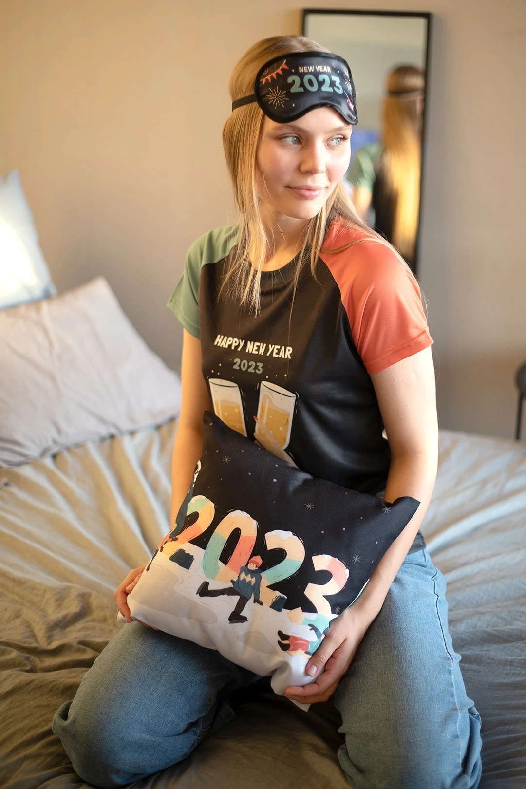 Маска для сна Мираж 9х18 см "2023"#4