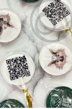 Леденцы из изомальта с картинкой