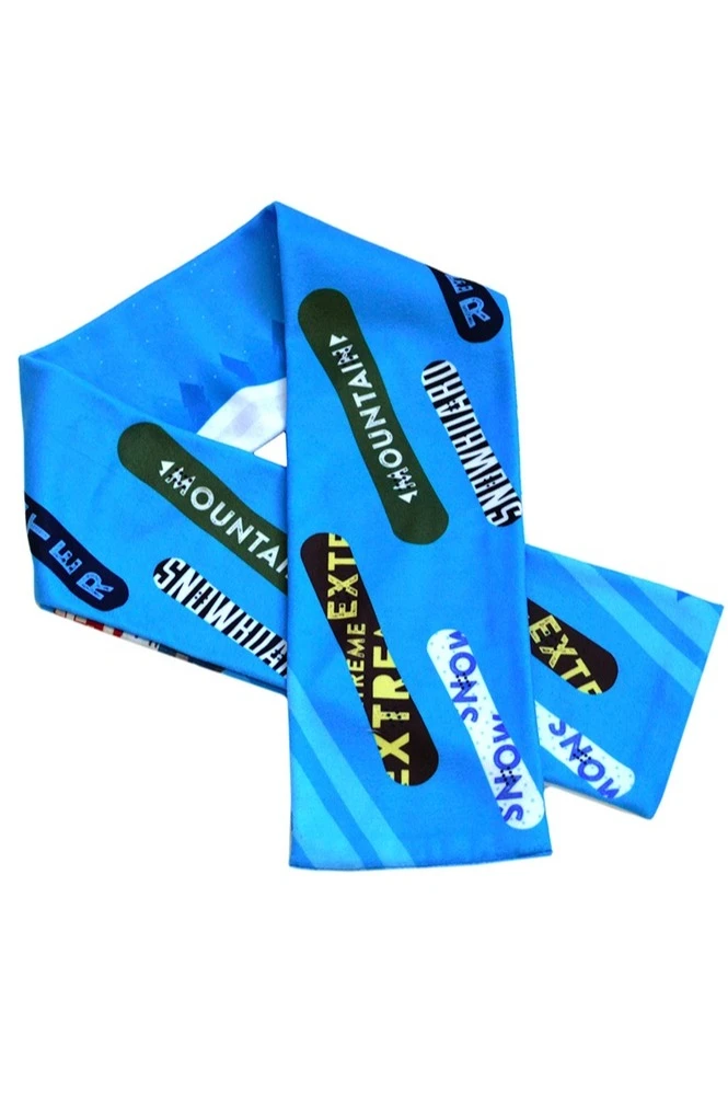 Шарф двухслойный утепленный 15х120 см, с полной запечаткой#5 Шарф двухслойный утепленный 15х120 см, с полной запечаткой#5