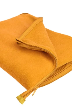 Купить плед желтый Трансформер флисовый