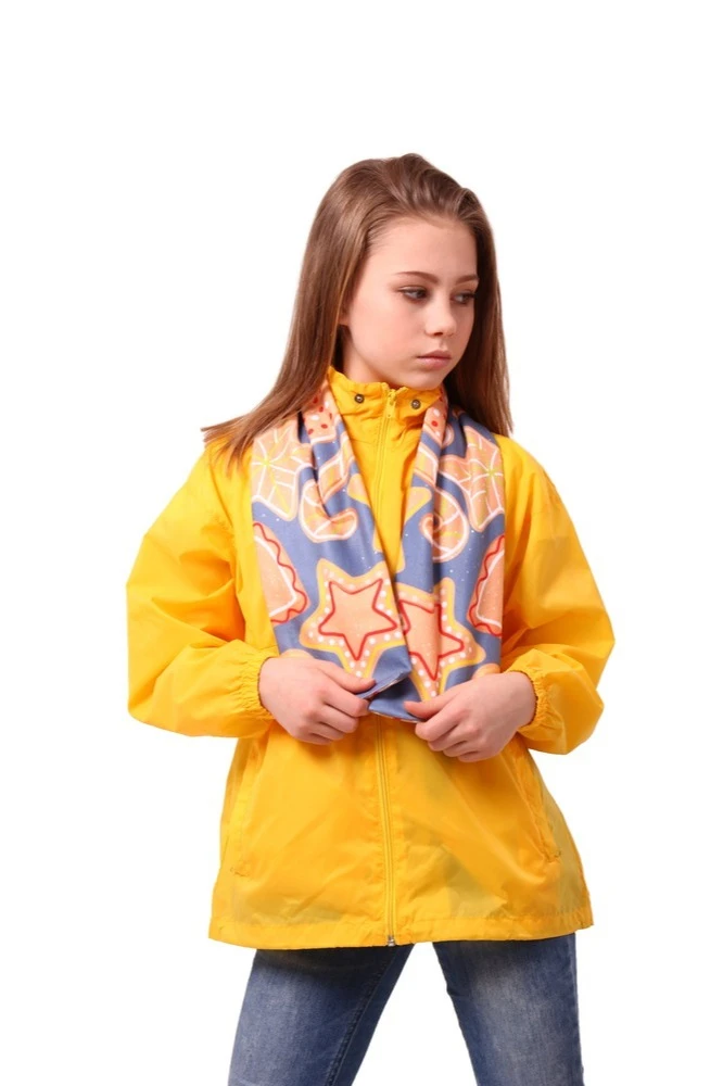 Шарф двухслойный утепленный 15х100 см, с полной запечаткой#2 Шарф двухслойный утепленный 15х100 см, с полной запечаткой#2