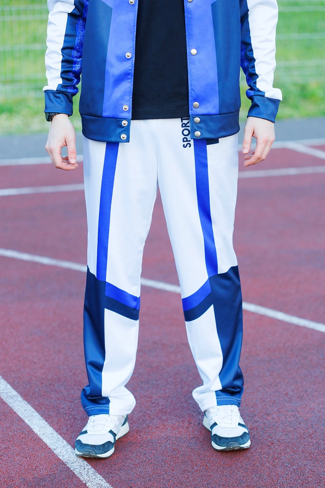 Спортивный костюм Кэнди унисекс с полной запечаткой "Run's sport"#3