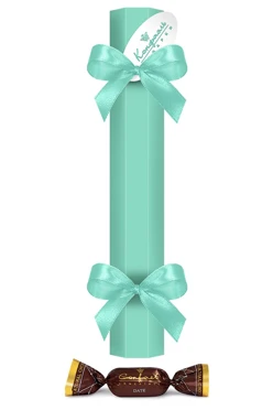 Мини набор бирюзовый с сухофруктами в шоколаде из коллекции Энергия бирюзы