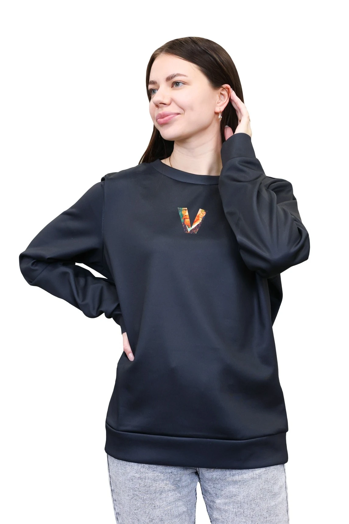 Купить свитшот Гарри унисекс из футера пэ с полной запечткой