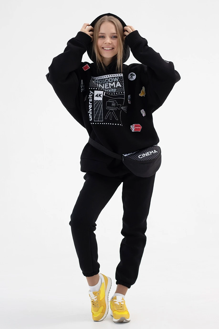 Брюки Хит из футера с начесом женские, однотонные#1 Брюки Хит из футера с начесом женские, однотонные#1