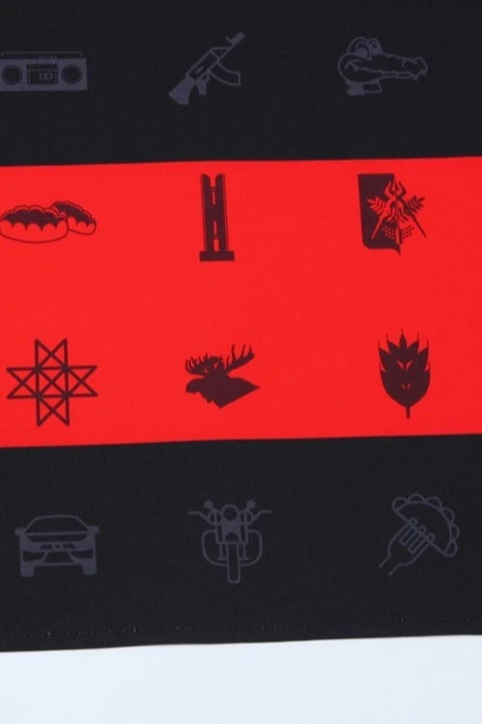 Фартук Латте с полной запечаткой из габардина "Ustinov"#1 Фартук Латте с полной запечаткой из габардина "Ustinov"#1