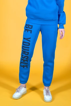 Брюки Хит из футера с начесом женские, однотонные#1