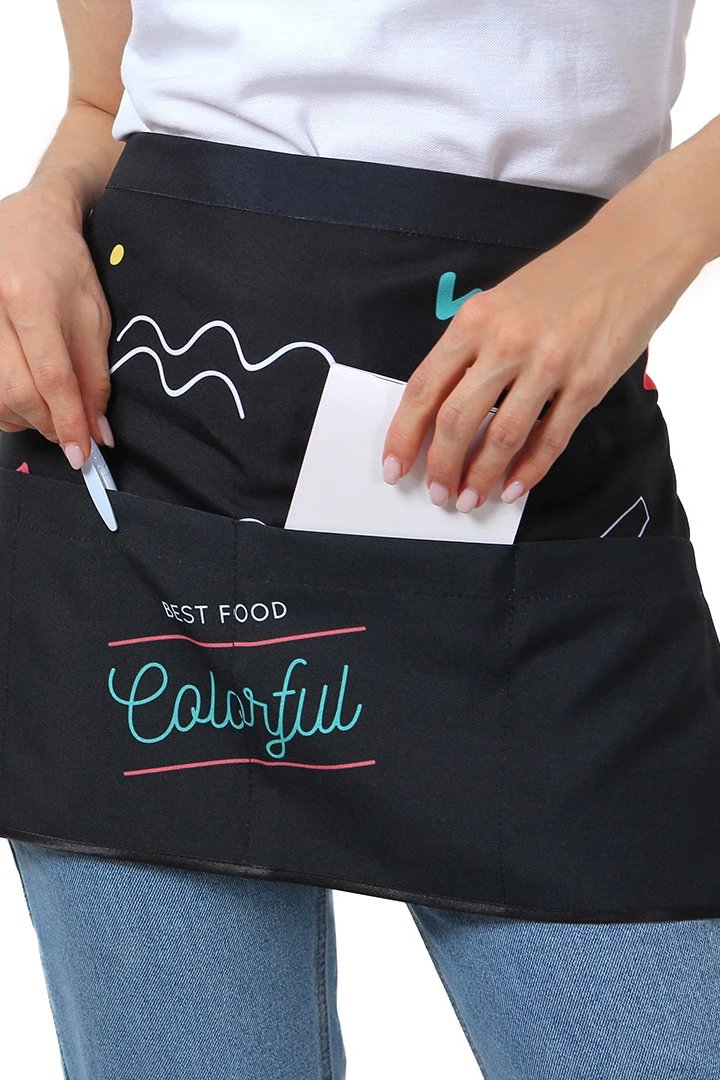 Передник Милан из габардина с полной запечаткой "Сolorful"#2