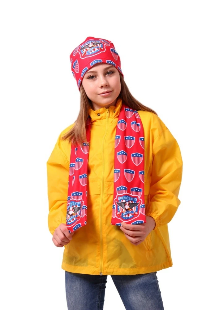 Купить шарф утепленный 15х100 см (двухслойный) "USA" Купить шарф утепленный 15х100 см (двухслойный) "USA"