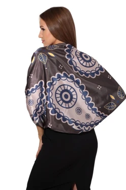 Платок Шанель 90х90 см, с полной запечаткой#2