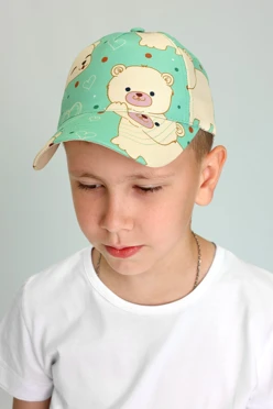 Бейсболка Стандарт детская с полной запечаткой (полиэстер)#1