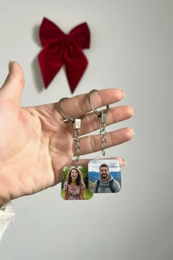 Брелок объемный с фото#1