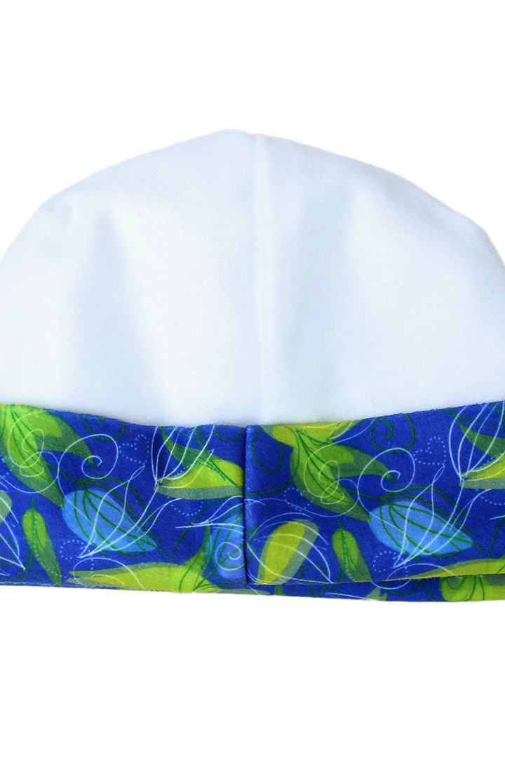 Шапка Лофт флисовая двухслойная взрослая, с полной запечаткой "ECO DECISION"#3 Шапка Лофт флисовая двухслойная взрослая, с полной запечаткой "ECO DECISION"#3