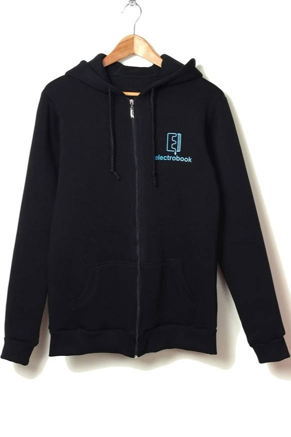 Балахон Рик из футера унисекс, однотонная "Electrobook"#6 Балахон Рик из футера унисекс, однотонная "Electrobook"#6