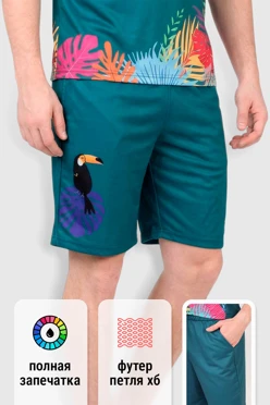 Купить шорты Бинкс унисеск с полной запечаткой