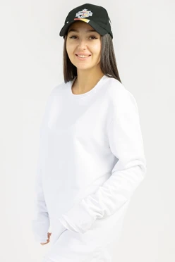 Купить толстовку Мартин из футера унисекс белую