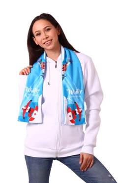 Купить шарф 15х120 см "Snow festival"