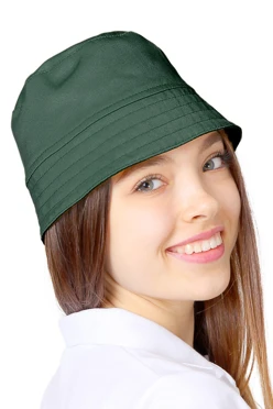 Купить панаму Мальта из греты, зеленую