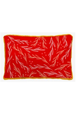 Подушка с кантом 40х60 см, с принтом "Merry Christmas"#1