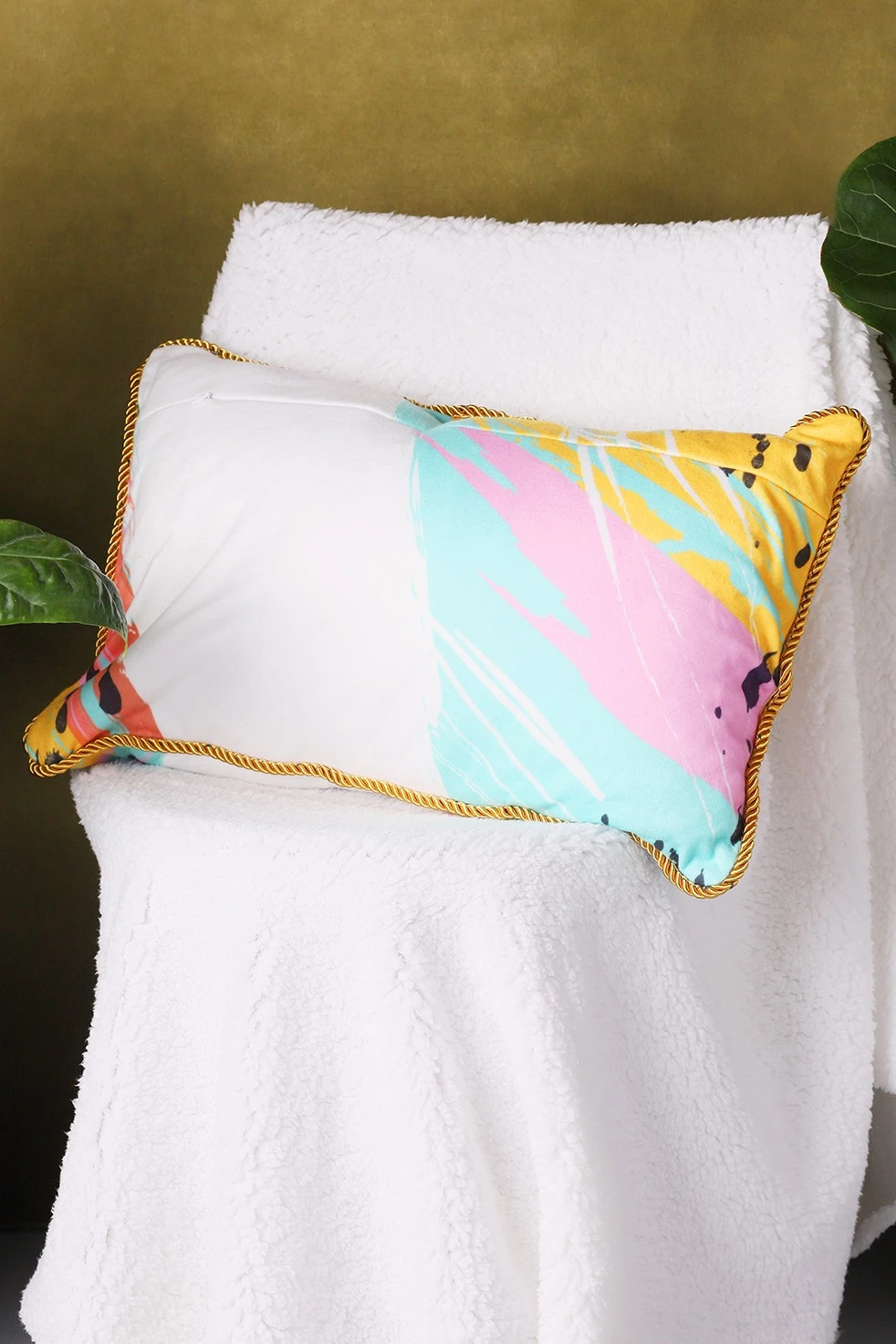 Купить подушку с кантом 40х60 см, с полной запечаткой