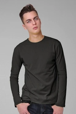 Купить чёрный лонгслив Атлетик Плюс унисекс