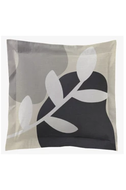 Купить подушку с бордюром 40х40 см, с принтом "Sprig"