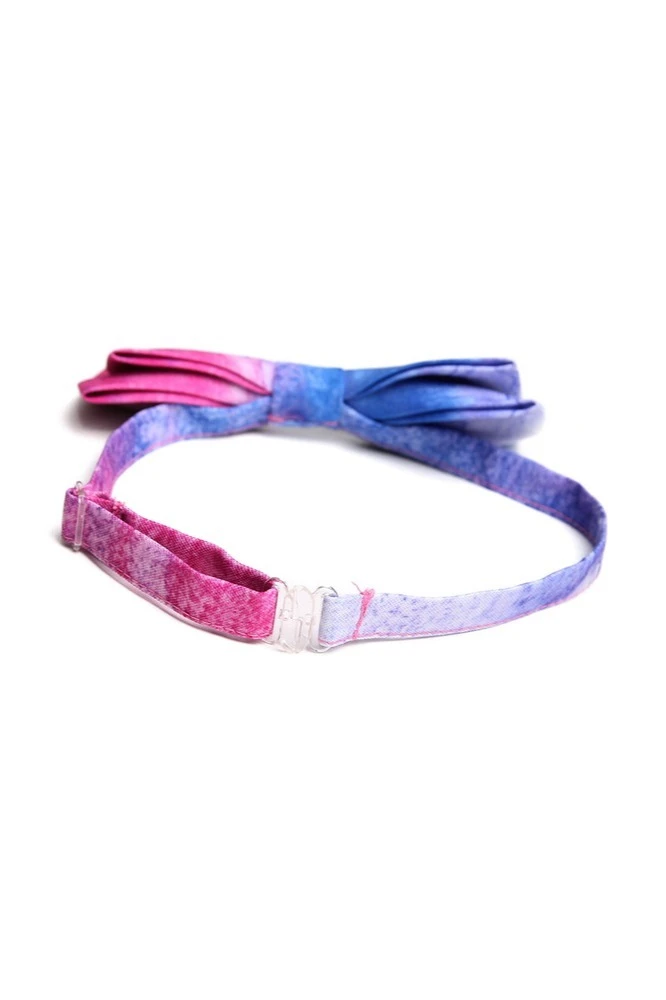 Галстук-бабочка Фэшн на фурнитуре мужская, с полной запечаткой "Sunset"#1