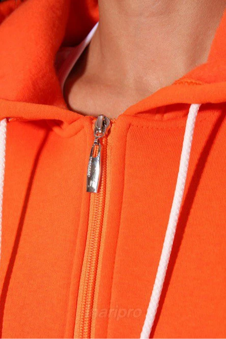 Балахон Рик из футера унисекс, однотонный оранжевый#6 Балахон Рик из футера унисекс, однотонный оранжевый#6