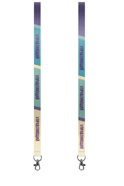 Купить ленту для бейджа атлас ширина 2 см, с карабином-люкс, с печатью "Director"