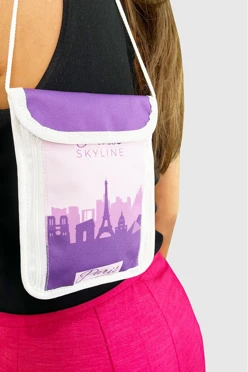 Нагрудный кошелек Шарм 16х19 см, с полной запечаткой#1