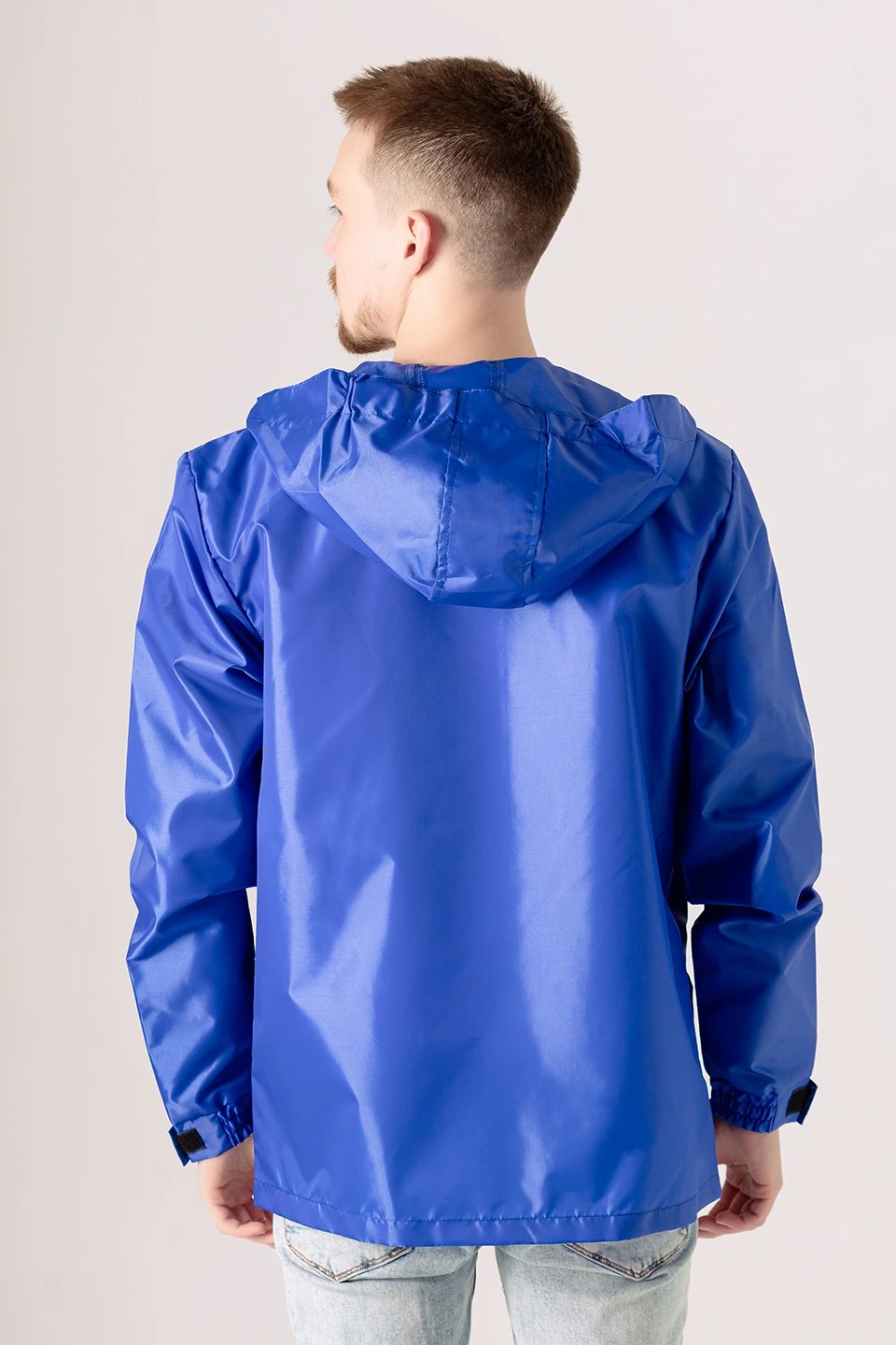 Ветровка Рэйн унисекс, однотонная василек#2 Ветровка Рэйн унисекс, однотонная василек#2