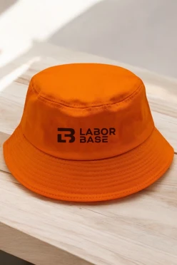 Купить панаму Мадрид из греты с узкими полями, однотонная "Labor Base"