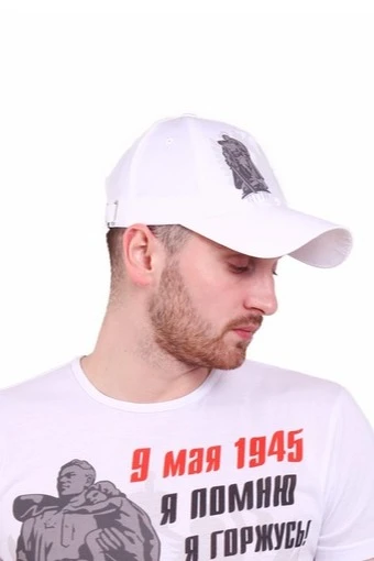 Бейсболка Стандарт взрослая с полной запечаткой (полиэстер) "9 May"#2 Бейсболка Стандарт взрослая с полной запечаткой (полиэстер) "9 May"#2
