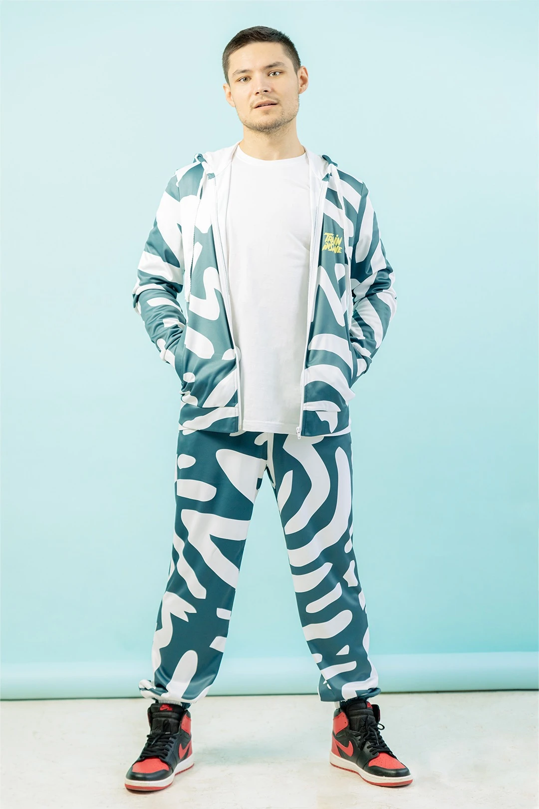 Балахон Ронни унисекс из футера с полной запечаткой#5