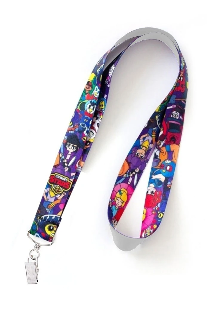 Лента для бейджа атлас ширина 2,5 см, с печатью#1