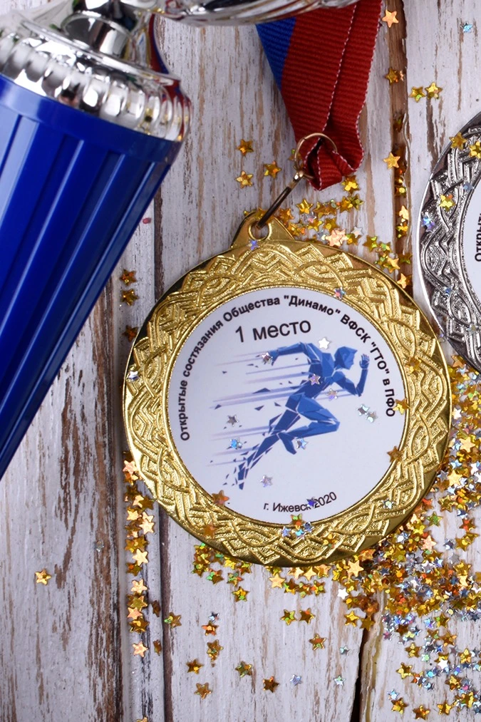 Купить Медаль ИК7002 70мм с шильдом 50мм