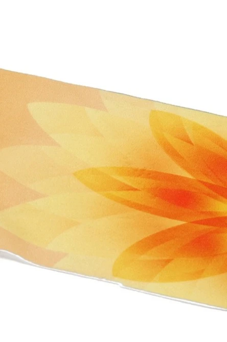 Шарф однослойный утепленный 15х100 см, с полной запечаткой "Lotus"#2