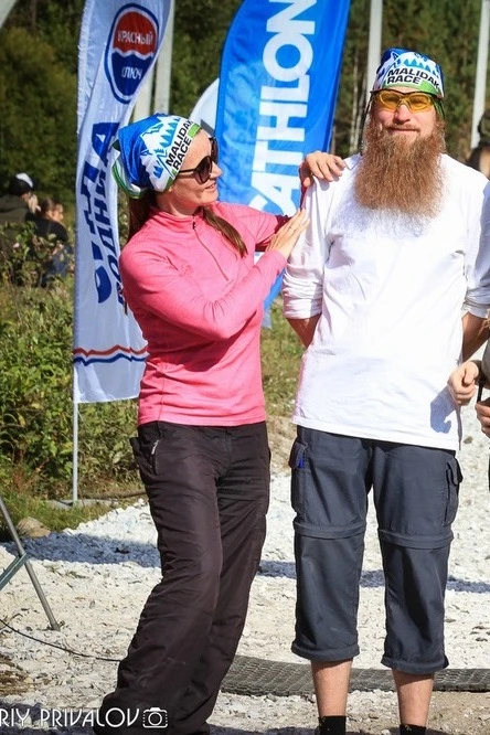 Бафф Сноу двухслойный взрослый, с полной запечаткой "Malidak Race 2017"#1