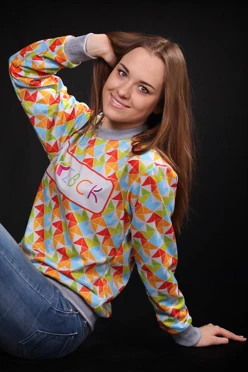 Купить свитшот унисекс "Ижевск" с полной запечаткой