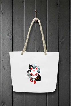 Купить сумку Бора из канваса 45х35х12 см, с принтом "Berries"