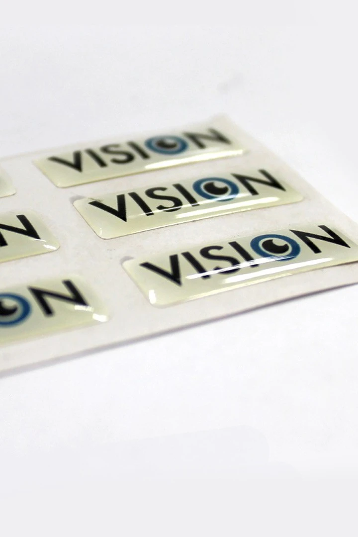 Наклейка заливная 1х3 см прямоугольник, с нанесением#1 Наклейка заливная 1х3 см прямоугольник, с нанесением#1