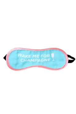 Купить маску для сна с принтом "CHAMPAGNE"