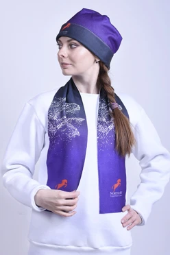 Купить шарф 15х120 см (однослойный) "Horse"