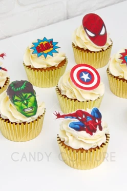Капкейки "Супергерои"